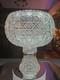 10 Egg Nog Punch Bowl Base American Brilliant period Cut Glass Crystal Harvard