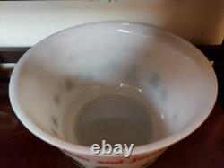 10 Piece Fawn Deer Hazel Atlas Tom and Jerry Christmas Punch Bowl Egg Nog Set