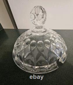 11 PC Nachtmann Bleikristall Crystal Anglia Pattern Punch Bowl Set WithLid 8 Cups