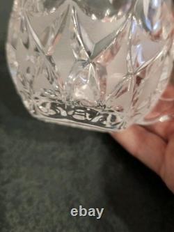 11 PC Nachtmann Bleikristall Crystal Anglia Pattern Punch Bowl Set WithLid 8 Cups