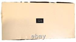 13 x 7 VINTAGE Royal Limited Silver-Plated PUNCH BOWL Set with 12 Cups, Ladle&Tray