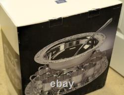 13 x 7 VINTAGE Royal Limited Silver-Plated PUNCH BOWL Set with 12 Cups, Ladle&Tray