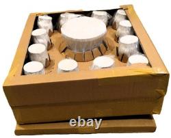 13 x 7 VINTAGE Royal Limited Silver-Plated PUNCH BOWL Set with 12 Cups, Ladle&Tray