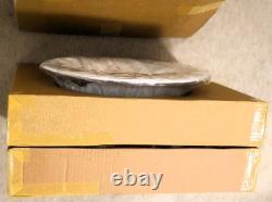 13 x 7 VINTAGE Royal Limited Silver-Plated PUNCH BOWL Set with 12 Cups, Ladle&Tray