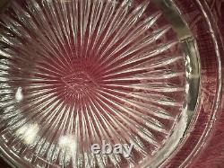 14 Heisey Glass Marked Bowl in The Colonial Pattern Punch Cups Sold Separately