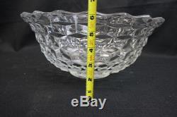 18 Piece 14 Fostoria American Clear Early American Punch Bowl Set + Underplat
