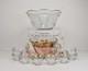 18 Piece Anchor Hocking Savannah Punch Bowl Set #86171 from 1997 (USA Made)
