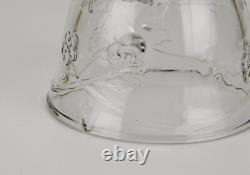 18 Piece Anchor Hocking Savannah Punch Bowl Set #86171 from 1997 (USA Made)