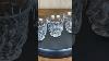 1930s Elegant Depression Fostoria Glass 2412 Colony Clear Crystal Footed Punch Cups Vintage