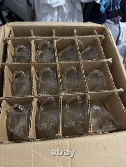 1940s Vintage Punch Bowl Set In Original Packaging