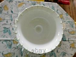 49 Piece Indiana Glass Punch Bowl Set Milk Glass Bowl Cups Ladle And Hooks