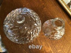 ABP Bowl American Brilliant Cut Glass Punch Bowl Fry Ivy or Ivy Variation