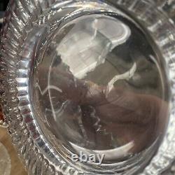 ABP CUT GLASS PUNCH BOWL ON STAND AMAZING PRICE VERY HEAVY Beautiful