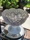 ABP Cut Glass Parsche 2-Piece Punch Bowl 12 &times; 11 Propeller Marshall Field