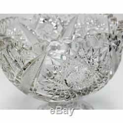 ABP Cut Glass Punch Bowl