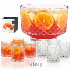 Admiral Punch Bowl with Tumblers by Viski