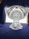 American Brilliant Cut Glass Meriden Barclay 32 Pt Star ABP Punch bowl 2 Piece