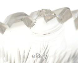American Brilliant Cut Glass Punch Bowl & 12 Matching Punch Cups