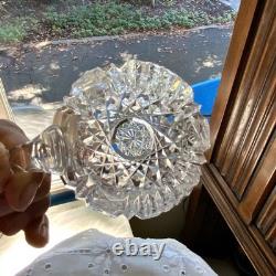 American Brilliant Cut Glass Punch Cups (5) Possibly Unger Bros. Hobart C. 1900