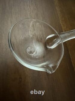 American Fostoria Vintage Large 14 Punch Bowl With Base, Ladle & 12 Cups