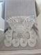 American Fostoria Vintage Large 14 Punch Bowl With Base, Ladle & 18 Cups