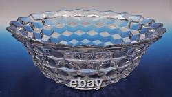 American clear by Fostoria Punch Bowl with 23 Cups