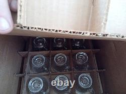 Anchor Hocking Wexford 4500 Glass Punch Bowl Cup Set Service For 18