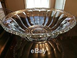 Another Uber Rare Turn Of The Century Huge Punch Bowl