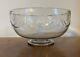 Antique 18th c. George III Anglo Irish Georgian Crystal Glass Punch Fruit Bowl