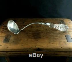 Antique ABP American Brilliant Cut Glass Punch Bowl Ladle