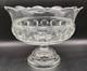 Antique Adam's & Co EAPG OMN XLCR Excelsior King's Crown Thumbprint Punch Bowl