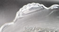 Antique Adam's & Co EAPG OMN XLCR Excelsior King's Crown Thumbprint Punch Bowl