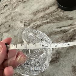 Antique Glass Punch Bowl Set With Glasses