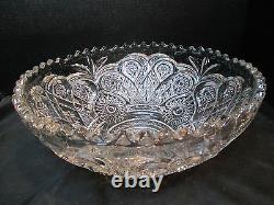 Antique Imperial Royalty Punch Bowl Hard to Find Crown Design 12 Across
