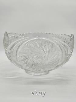 Antique L. E. Smith Aztec PunchBowl Set with 10 Cups & Ladle