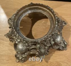 Antique Lancaster Colony Co. Milk Glass Grape Harvest Punch Bowl WithStand & Ladle