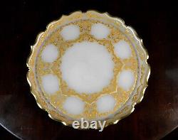 Antique Opaline Punch Bowl set, Bohemian or France 19th century