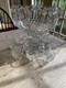 Antique Two Piece LARGE Heisey Punch Bowl & Stand 11 cups FREE SHIPPING