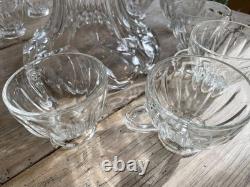 Antique Two Piece LARGE Heisey Punch Bowl & Stand 11 cups FREE SHIPPING