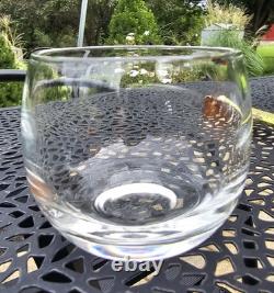 Art Deco Chrome Punch Bowl Set SATURN Lucite Handles 12 Glasses LEHMAN 1930s
