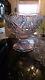 Beautiful Antique Huge Glass Punch Bowl on Glass Pedestal