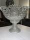 Beautiful Crystal Punch Bowl With Rotec Design, 2 Matching Cups