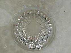 Beautiful Vintage Fostoria American Clear 18 Crystal Glass Punch Bowl