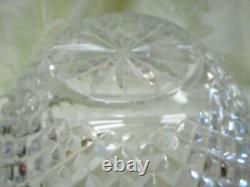 Beautiful Vintage Large Crystal Punch Bowl Webb or Waterford