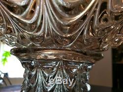 Beyond Rare HUGE 24-30 Cup Punch Bowl on Base