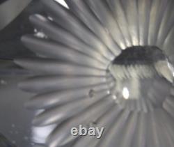 C1905 Birks Brilliant Cut Glass Gundy Clapperton Trefoil Mark Punch Bowl Base