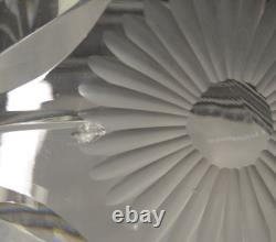 C1905 Birks Brilliant Cut Glass Gundy Clapperton Trefoil Mark Punch Bowl Base