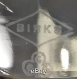 C1905 Dirks Brilliant Cut Art Glass Gundy Clapperton Trefoil Daisy Punch Bowl Pe