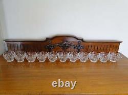 Cambridge Cascade 14 3/4 Punch Bowl, 20 7/8 Underplate, & 11 Cup Set