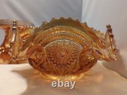 Carnival Beautiful Imperial Marigold Fashion 8 Piece Punch Bowl Set